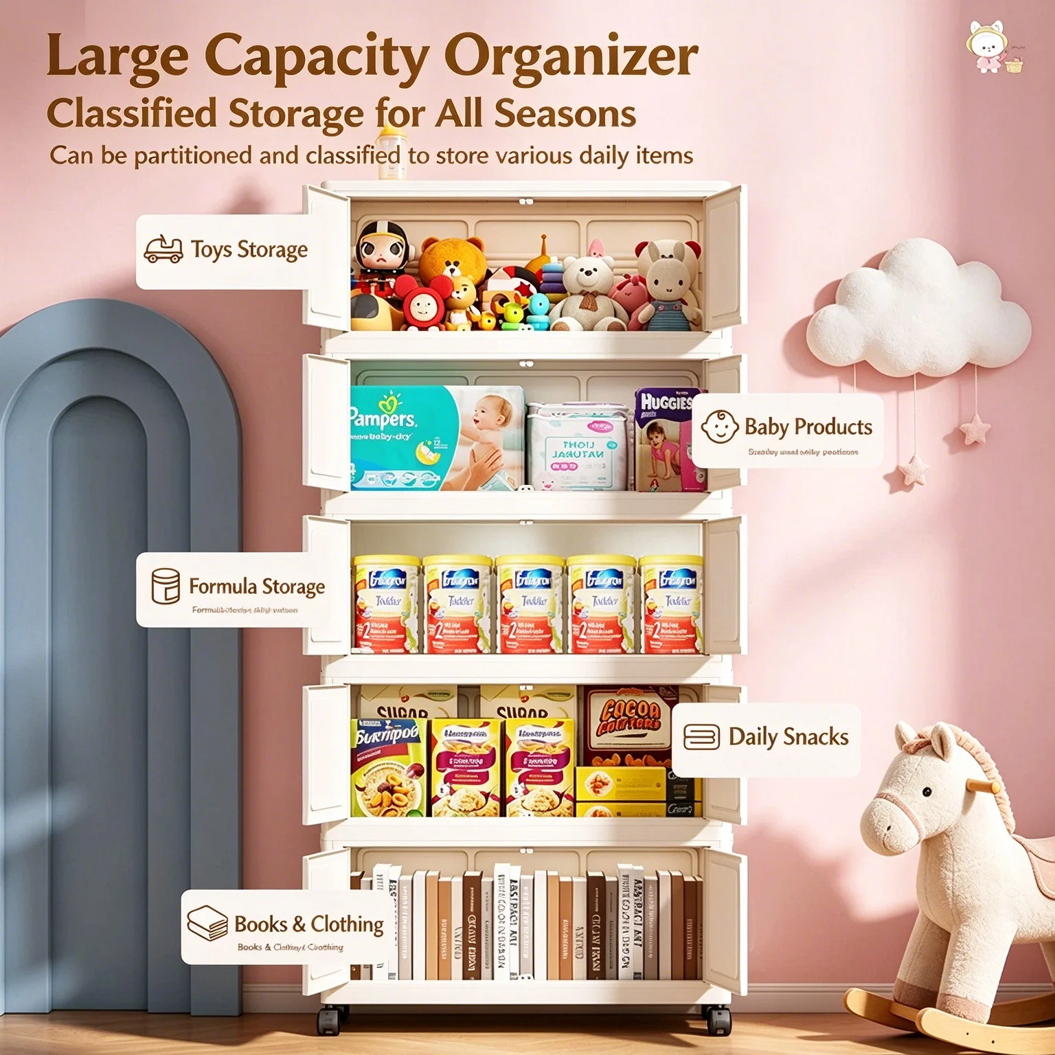02 Folding Storage Cabinet