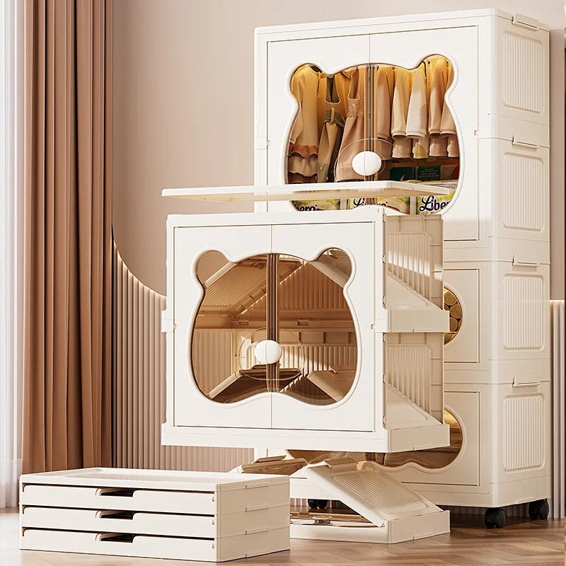 Cartoon Bear Series Children's Wardrobe