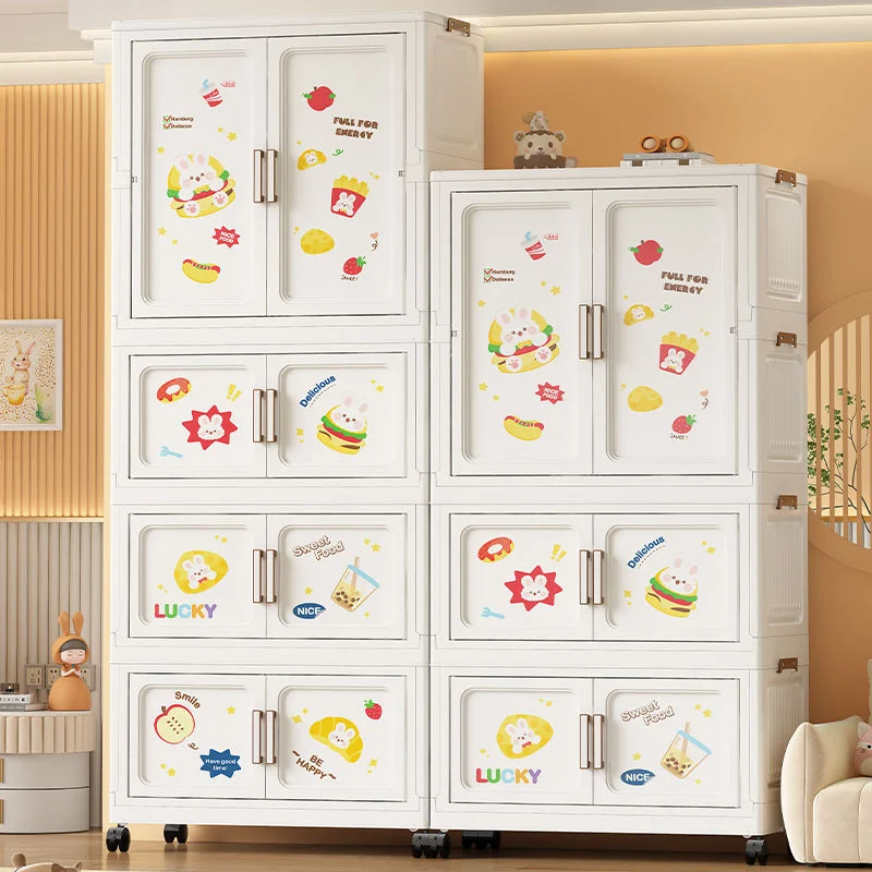 YS Cartoon Model Children's Wardrobe